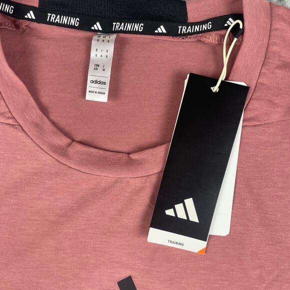 Adidas Men's X-Large Preloved Crimson Designed for Training Workout T-Shirt - Picture 2 of 12